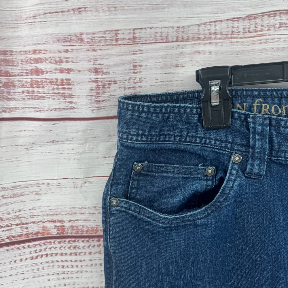 Prana Bridger Slim Fit Jeans Mens 36x32 Dark Wash Organic Cotton Stretch Denim